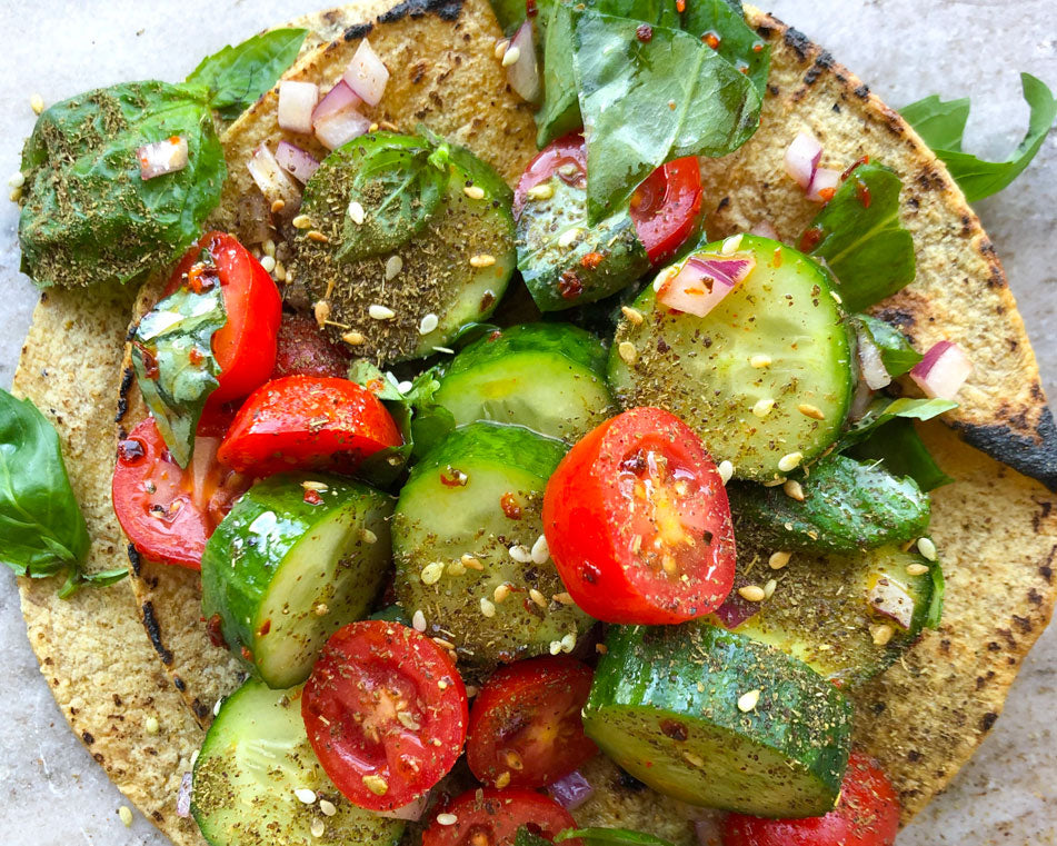 Israeli Salad Taco
